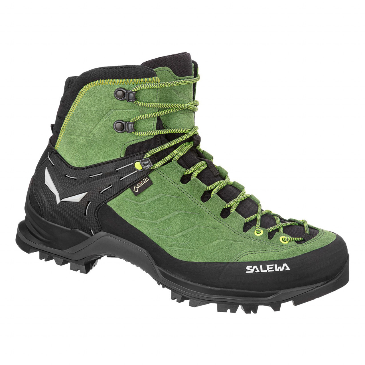 Botas De Montaña Salewa Mountain Trainer Mid GORE-TEX® Hombre Verdes/Negros Mexico (RO5462091)